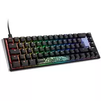 Ducky One 3 Classic Juodas/Baltas SF Klaviatūra žaidimams, RGB LED - MX-Juodas