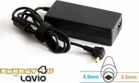 Optinio kompiuterio maitinimo šaltinis Energy4U Energy4U PA17 20V / 3.25A (5.5x2.5mm) 65W, nešiojamasis maitinimo šaltinis / Fujitsu- Siemens nešiojamasis kompiuteris