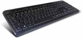 Klaviatūra C-TECH KB-102M USB slim, juodas