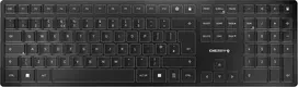 Cherry KW 9100 SLIM GB Klaviatūra - WIRELESS Juodas UK-ENGLISH