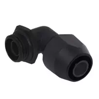 Alphacool Alphacool 17455, Juodas, Armatūra, Žalvaris, 1/4", 90°, 27 mm
