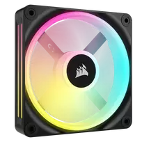 Vienas CORSAIR iCUE LINK QX140 RGB 140 mm magnetinio kupolo ventiliatorius