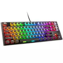 Ducky One 3 Aura Juodas TKL žaidimų klaviatūra, RGB LED – Gateron Baby Kangaroo US išdėstymas