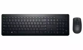 Dell Klaviatūra ir pelė | KM3322W | Klaviatūros ir pelės rinkinys | Wireless | Batteries included | Belaidė jungtis | Ukrainian | Juodas