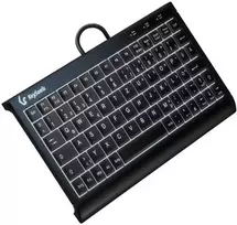 Kilimėlis Keysonic KeySonic KSK-3011ELC (DE) klaviatūra USB QWERTZ Niemiecki Juodas
