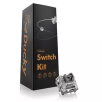 Klaviatūra Ducky Kailh Midnight Pro Switches, mechaniniai, 5-Pin, linear, MX-Stem, 45g – 110 vnt