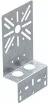 OBO Bettermann OBO maža tvirtinimo plokštelė MP WI KL, kampuota, aukštis 210 mm, plotis 120 mm, galvanizuota