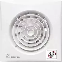 Vonios kambario ventiliatorius Soler ampPalau SILENT-200 CZ, 5210424700