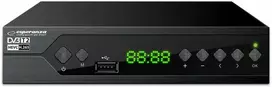 „Esperanza“ skaitmeninis imtuvas / dekoderis EV107P DVB-T2 H.265/HEVC