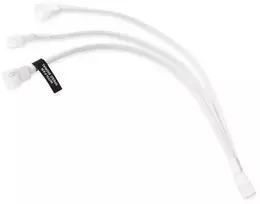 Alphacool Y-Splitter 4-pin to 3x 4-pin PWM 30cm – baltas