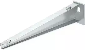 OBO Bettermann OBO sieninis laikiklis grotelių padėklui, 100 mm aukščio, 50 mm ilgio, karštai cinkuotas