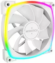 Montech RX120 PWM ARGB Reverse korpuso ventiliatorius – 120mm, baltos spalvos