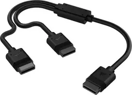 Corsair iCUE LINK Y-Cable Connector straight – juodas, 60 cm