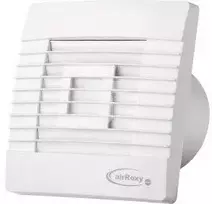 airRoxy Sienos ventiliatorius 100mm 15W su gravitacijos aklu, judesio jutiklis pRestige 100ZG - 01-029