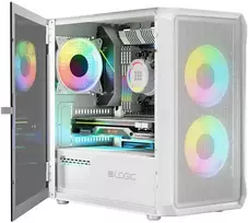 Logic Concept Logic PORTOS ARGB MINI USB 3.0 Dėklas Baltas