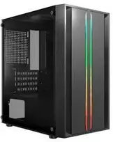 Crono CRONO dėklas PCC-200-3 Midi Tower, bezzdroje, juoda