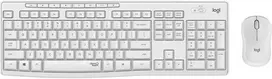 Belaidė klaviatūra su pele Logitech MK295, Vengrų išdėstymas, baltos spalvos