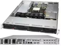 Super Micro Computer „SuperMicro“ serverio korpusas „SuperChassi CSE-815TQC4-R504WB3“ Juodas korpusas