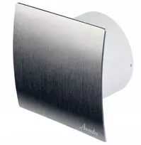 AWENTA Ventiliatorius Vonios kambario ventiliatorius Escudo Awenta WES125H fi125mm 175m3/h 18W 230V su drėgmės jutikliu ir laiko delsa sidabrinis