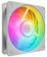 „Cooler Master Mobius 120P ARGB Baltas“ didelio našumo žiedinių menčių ventiliatorius, PWM, 2400 aps./min.