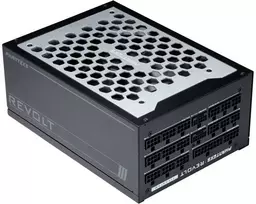Phanteks Revolt 1600W Titanium, ATX 3.0, PCIe 5.0, fully modular - 1600 Watt, juodos spalvos