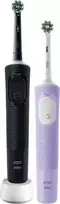 Dantų šepetėlis Oral-B Vitality Pro D103 Duo juoda/violetinė