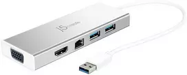 J5 Create j5create USB 3.0 (JUD380-N) stotis / replikatorius