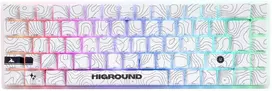 Higround SNOWSTONE Base 65 Hotswap mechaninė žaidimų klaviatūra - ISO UK [Baltas Flame]