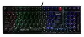 Klaviatūra A4Tech Bloody S98 Juodas RGB mechaninė klaviatūra žaidimams USB CZ