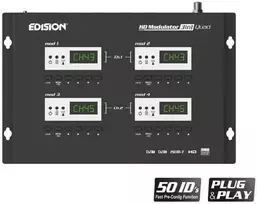 Moduliatorius 4x HDMI į 2x DVB-T/C EDISION QUAD+