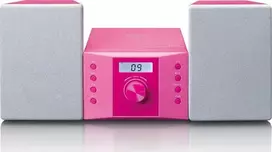 Muzikinis centras Lenco MC-013 rožinė