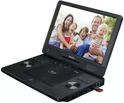 Vaizdo grotuvas Nešiojamas 11,5 colio „Blu-ray“ DVD grotuvas „LENCO BRP-1150BK“