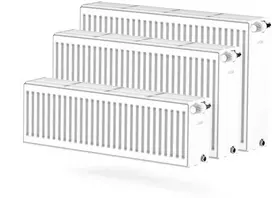 ETOTHERM plieno radiatorius T33xH500xL1000 K šoninio pajungimo (360107)