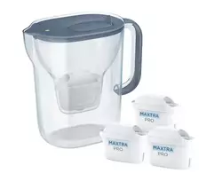 Filtravimo ąsotis „Brita Style Essential“ su 3 „MaxtraPro PP“ filtrų kasetėmis (tamsiai mėlynas)
