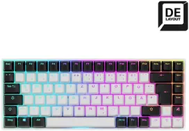 Sharkoon SKILLER SGK50 S3, Gaming-klaviatūra - baltas, DE-išdėstymas, Gateron Raudona