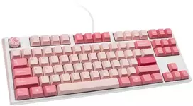 Ducky One 3 Gossamer Rožinė TKL žaidimų klaviatūra – MX-Ergo-Clear US išdėstymas