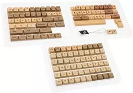 Klaviatūra Ducky Boba PBT Dye Sublimation Set – 133 Keycaps, ANSI-US-išdėstymas, ANSI-US-išdėstymas