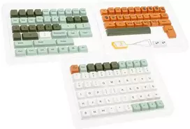 Klaviatūra Ducky Dino PBT Dye Sublimation Set – 133 Keycaps, ANSI-US-išdėstymas, ANSI-US-išdėstymas