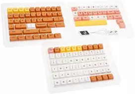 Klaviatūra Ducky Daisy PBT Dye Sublimation Set - 133 Keycaps, ANSI-US-išdėstymas, ANSI-US-išdėstymas