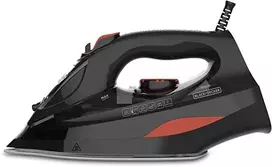 Ecost prekė po grąžinimo Juodas & Decker BXIR300e garų lygintuvas 3000w, steam jet 200 g/min, continuous ste (Atnaujinta)
