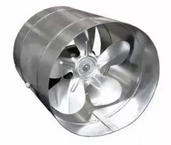 Kanalinis ventiliatorius VENTS VKOMZ 150, ašinis