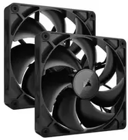 Corsair iCUE LINK RX140 Series, PWM korpuso ventiliatorius 2er Pack – 140mm, juodos spalvos
