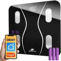 Svarstyklės Spacetronik Smart BMI WiFi BT TUYA SL-B BS01N