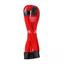 CableMod PRO ModMesh 12VHPWR to 3x PCI-e Cable - 45cm, raudonos spalvos