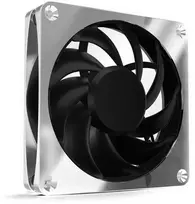 Alphacool Apex Stealth Metall Power korpuso ventiliatorius 120 mm, 3.000 U/min – chrome