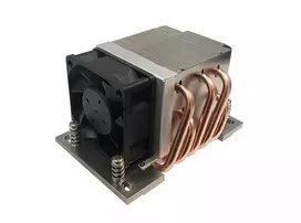 Inter Tech ITT Dynatron A54 Kompiuterio aušinimo sistema Procesorius Orinis aušintuvas 6 cm Juoda, Pilka 1 vnt