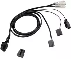 Ek Water Blocks „Ek Vanduo Blocks“ EK „Vanduo Blocks“ EK „Loop OmniLink“ 6 kontaktų maitinimo kabelis (dvigubas PWM)