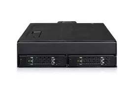 ToughArmor 2x 2.5" PCIe 4.0 NVMe U.2 to 1x SlimSAS in 1x 5.2
