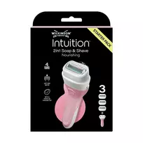 Wilkinson Sword - 2in1 Soap and Shave Nourishing razor + 3 heads
