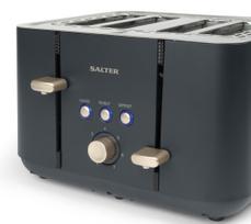 Salter EK5565BGRYFVDE Marino 4-Slice Toaster